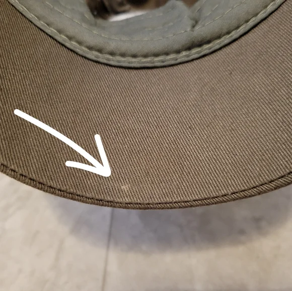 Distressed Labrador Military Style Cap - Picture 10 of 10